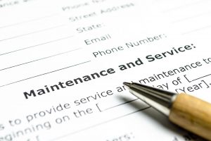 maintenance contracts for restaurant equipment